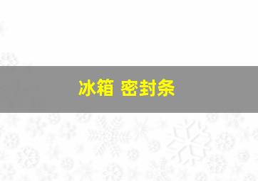 冰箱 密封条